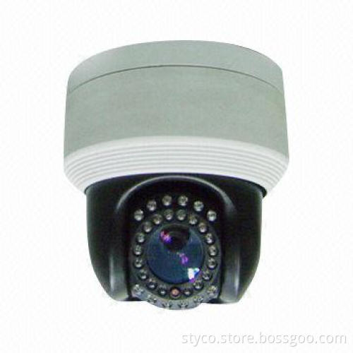 Indoor 4-inch Speed Dome Camera, PTZ Camera , 10x Zoom, 540TVL Resolution